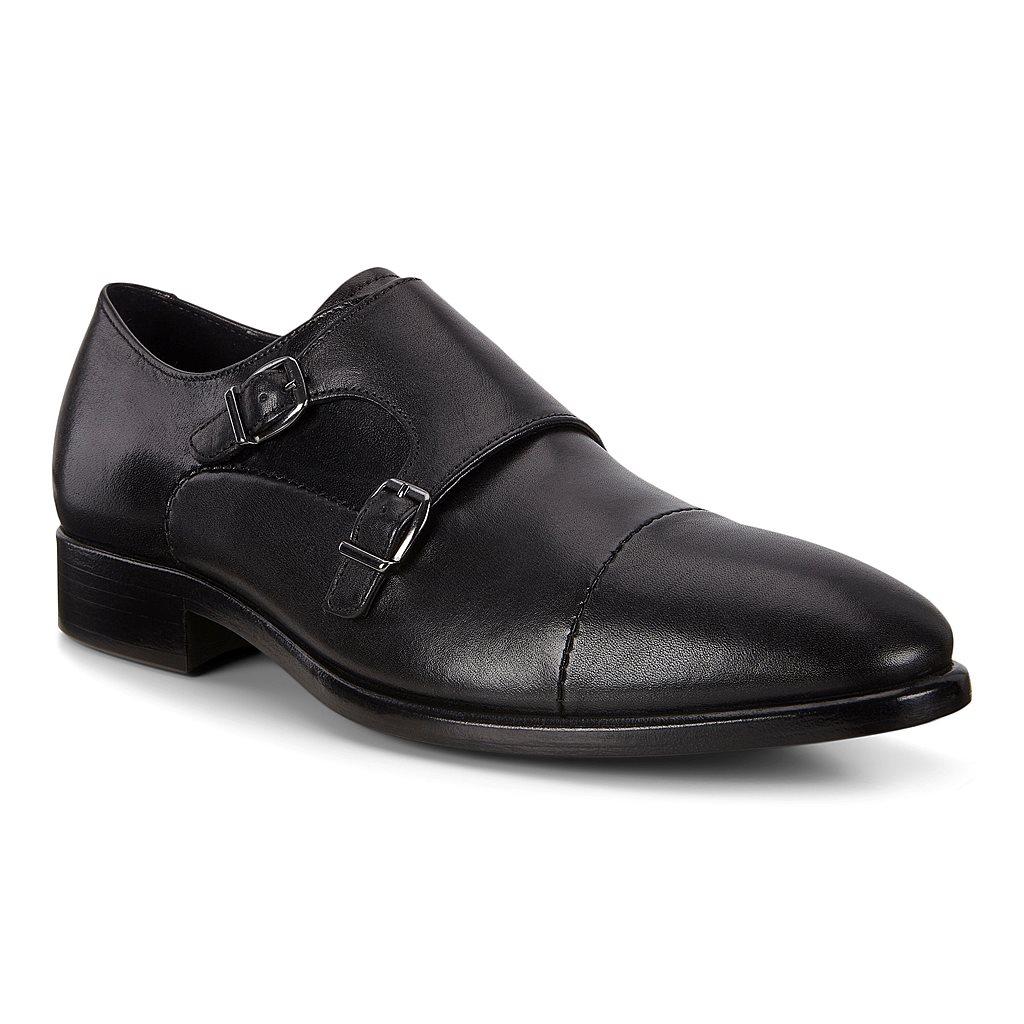 Ecco Vitrus Mondial Mens Business Shoes In Black Sales - India ZES-216839